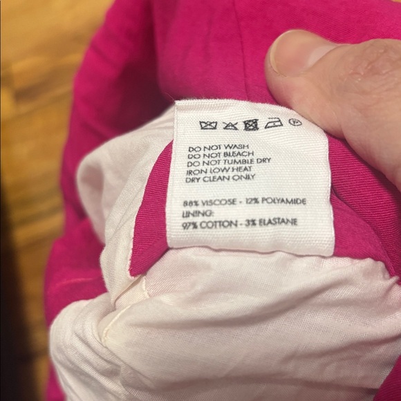Jacquemus Fuchsia Asymmetrical Dress